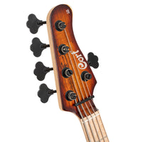 Cort GB-Fusion 5 BB Bajo Eléctrico 5 Cuerdas Antique Brown Burst 4