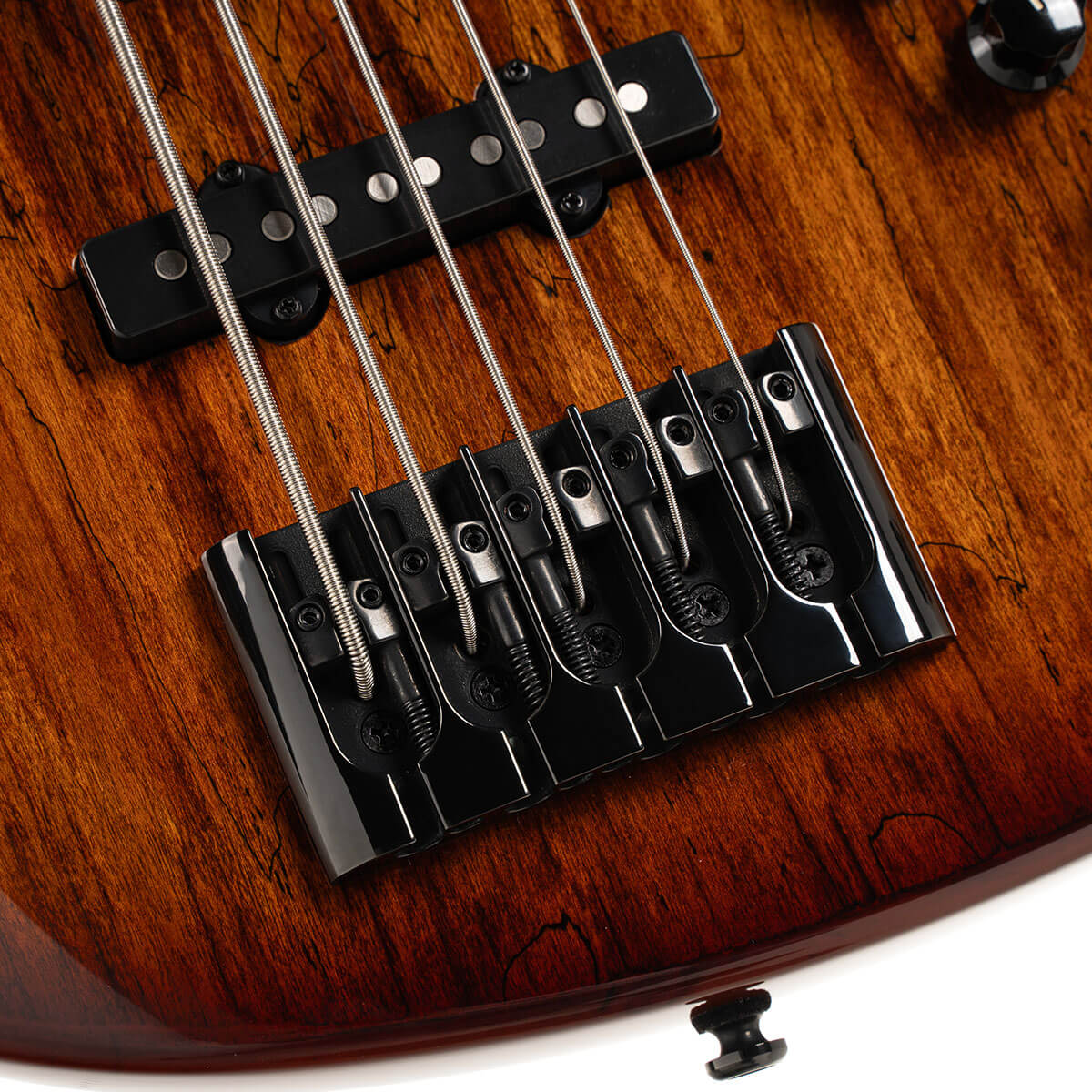 Cort GB-Fusion 5 BB Bajo Eléctrico 5 Cuerdas Antique Brown Burst 7