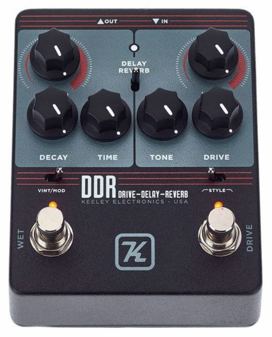 Keeley DDR Drive Delay Reverb Pedal Overdrive 3