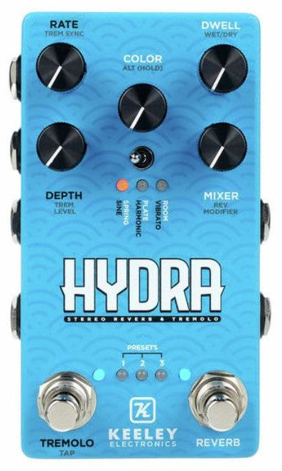 Keeley Hydra Pedal Tremolo Reverb 1