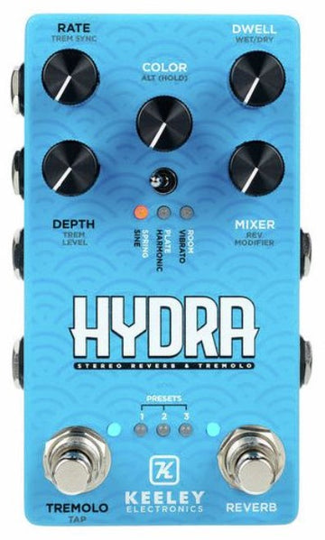 Keeley Hydra Pedal Tremolo Reverb 1