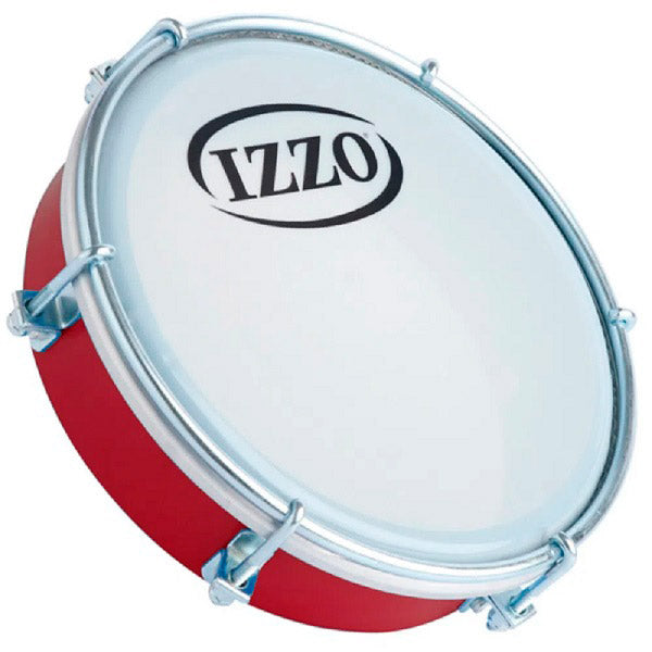 IZZO IZ3691 Tamborín Estándar ABS Rojo 1