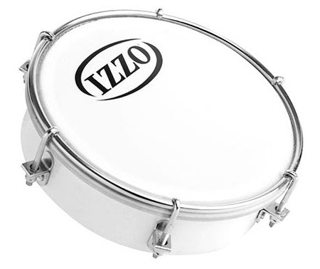 IZZO IZ3691 Tamborín Estándar ABS Blanco 1