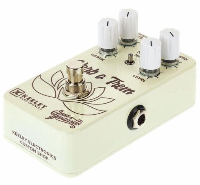 Keeley Verb O Trem Pedal Reverb Tremolo 6