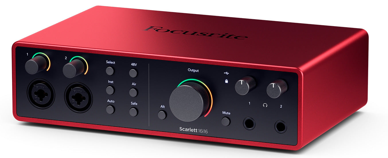 Focusrite Scarlett 16i16 4th Generation Interfaz de Audio USB 4