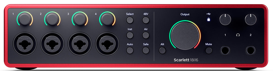 Focusrite Scarlett 18i16 4th Generation Interfaz de Audio USB 1