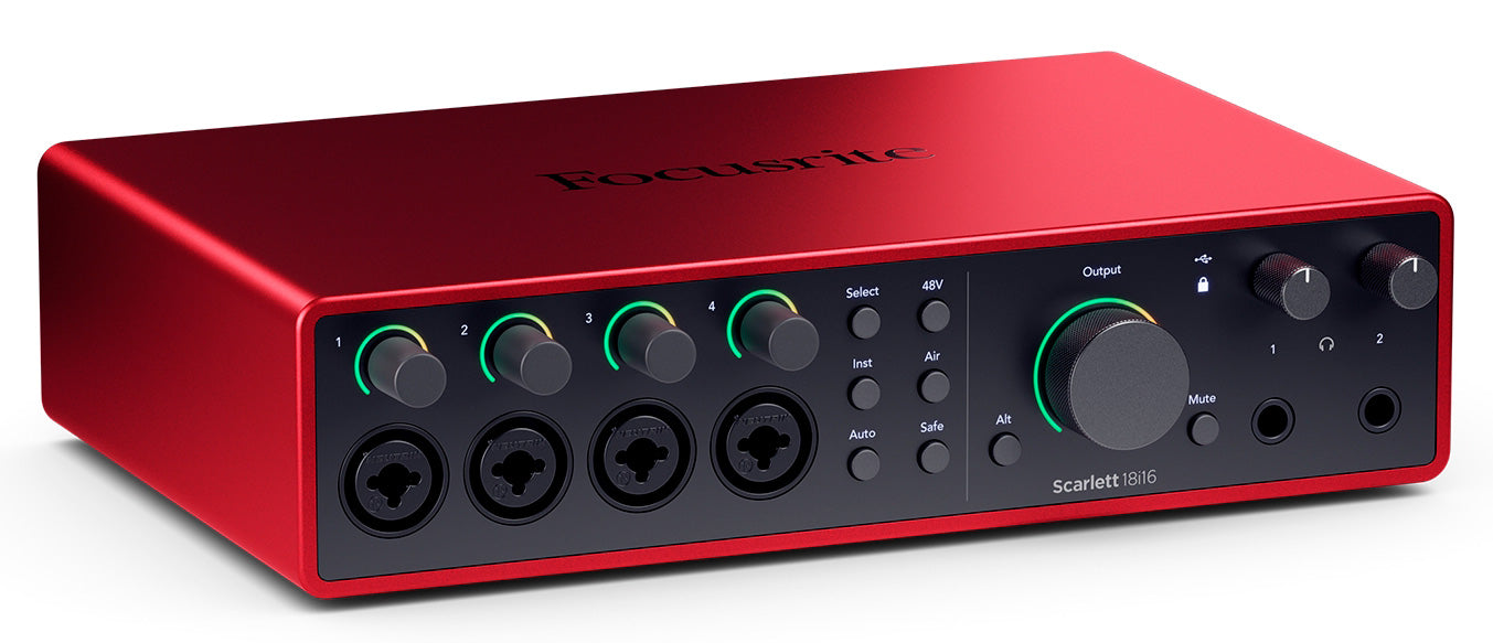 Focusrite Scarlett 18i16 4th Generation Interfaz de Audio USB 2