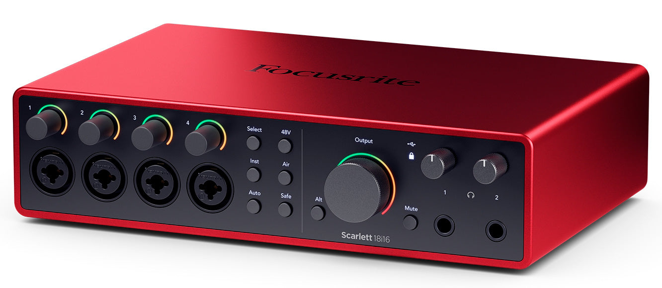 Focusrite Scarlett 18i16 4th Generation Interfaz de Audio USB 4