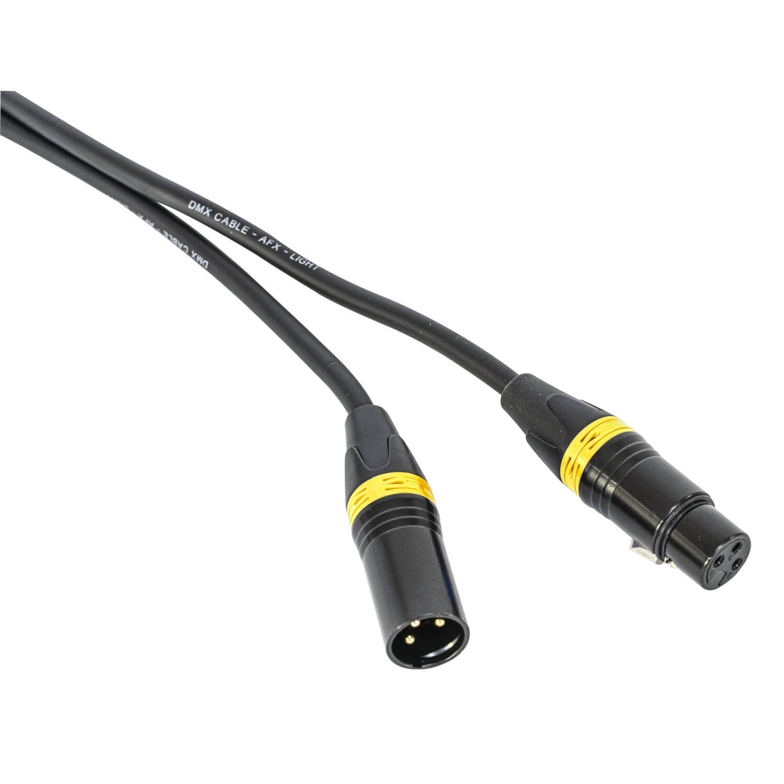 AFX Light DMX-XLRF-XLRM-5 Cable DMX Macho Hembra 5 Metros 1