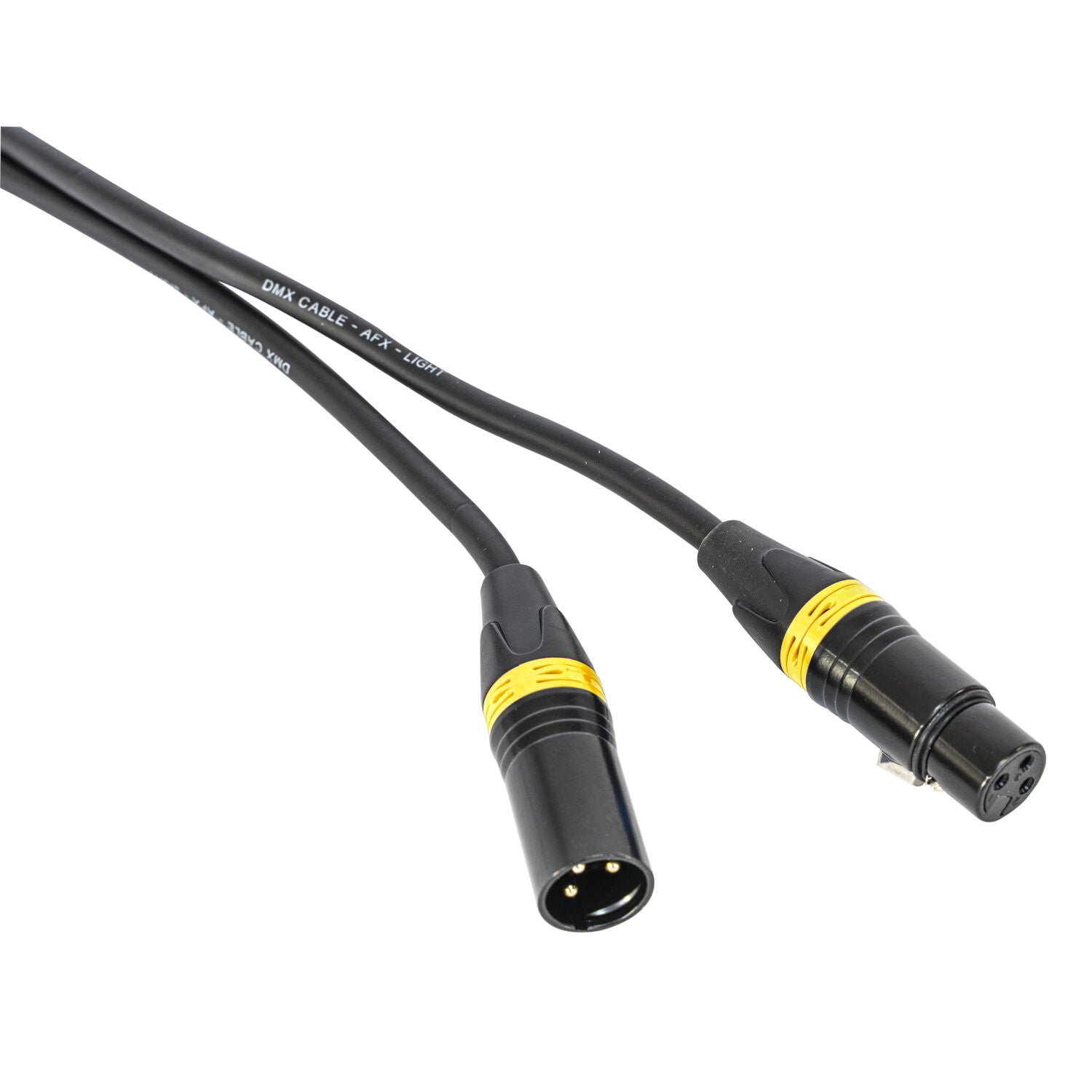 AFX Light DMX-XLRF-XLRM-5 Cable DMX Macho Hembra 5 Metros 1