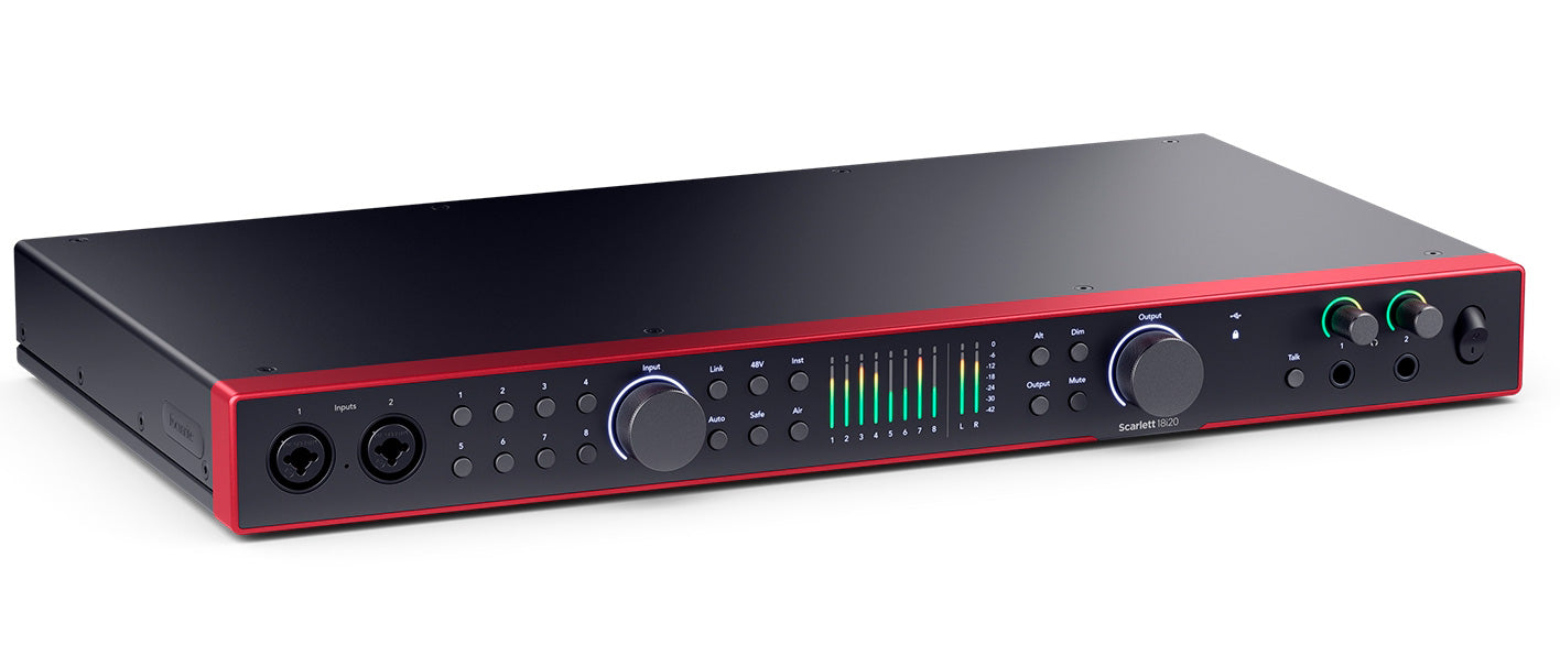 Focusrite Scarlett 18i20 4th Generation Interfaz de Audio USB