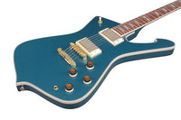 Ibanez IC420 ABM Iceman Guitarra Eléctrica Antique Blue Metallic 7