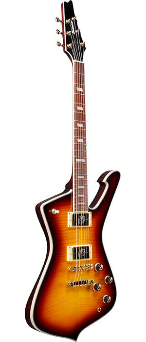 Ibanez IC420FM VLS Iceman Guitarra Eléctrica Violin Sunburst 2