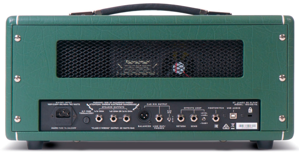 Blackstar JJN50 Jared James Nichols Amplificador Cabezal Guitarra 4