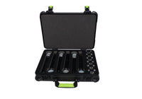 Gator SH-MICCASEW06 Estuche para 6 Micrófonos Inalámbricos Shure 4