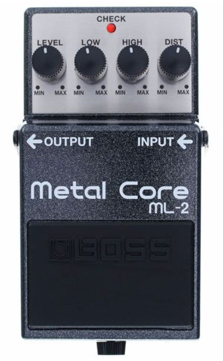 Boss ML2 Pedal Metal Core Distorsión 1