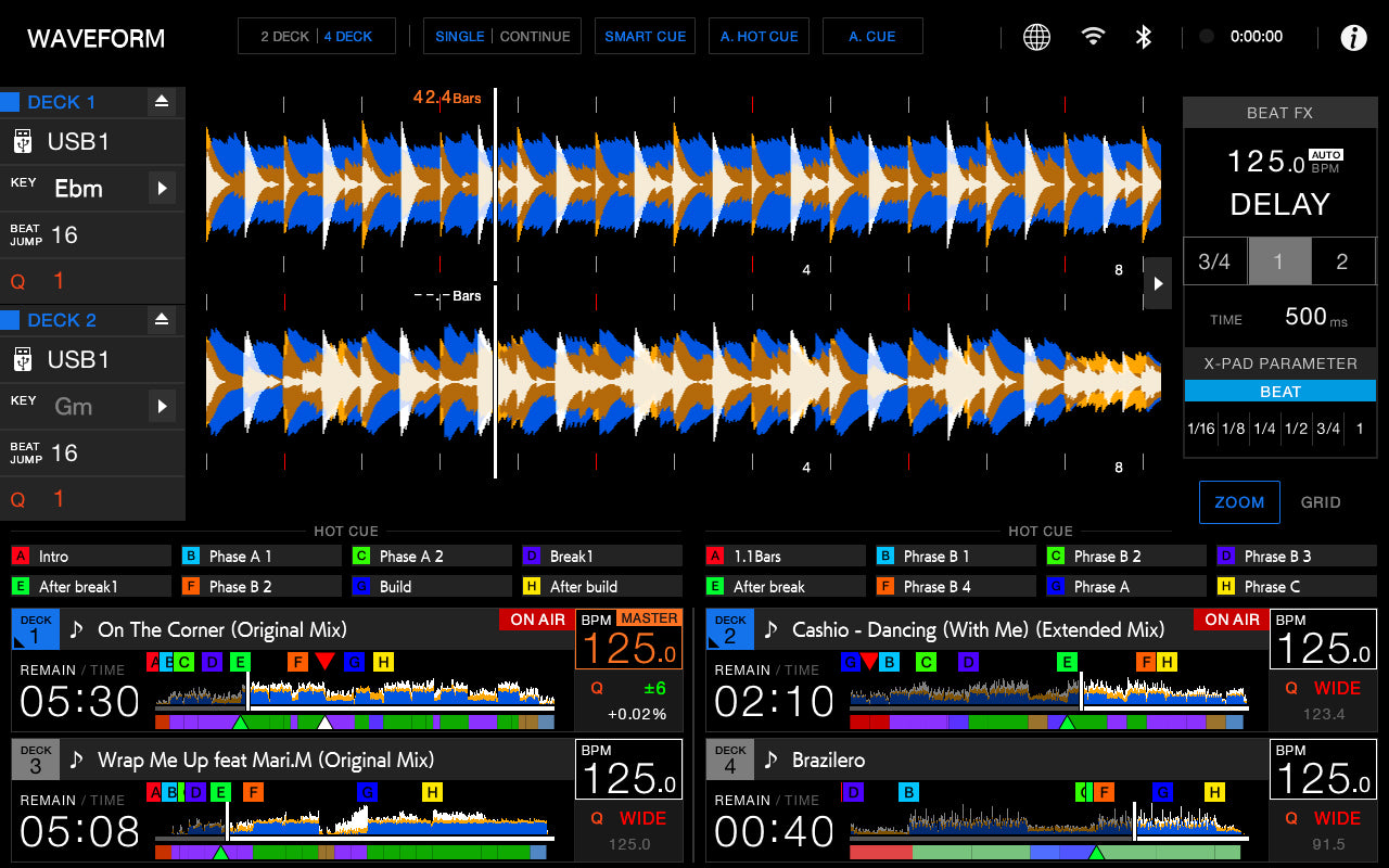 Alphatheta  XDJ-AZ Sistema DJ 8