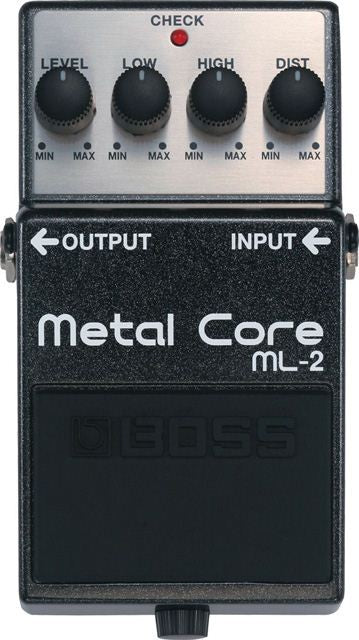 Boss ML2 Pedal Metal Core Distorsión 11