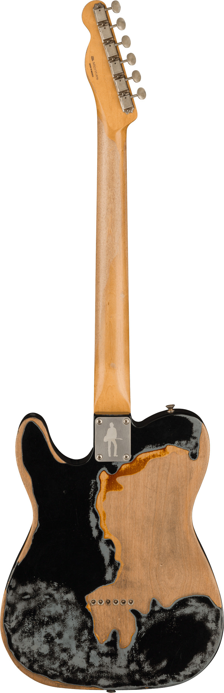 Fender Joe Strummer Telecaster RW Guitarra Eléctrica Negra 2