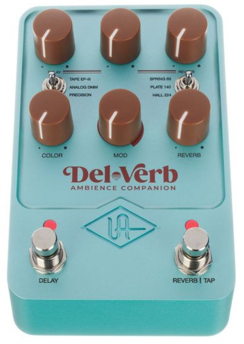 Universal Audio UAFX Del-Verb Ambience Companion Pedal Delay Reverb 3