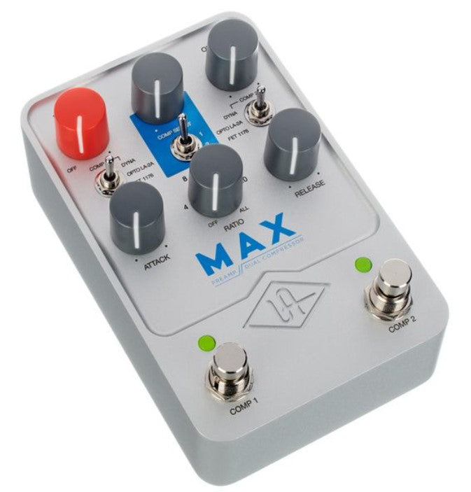 Universal Audio UAFX Max Preamp Dual Comp Pedal Compresor 2