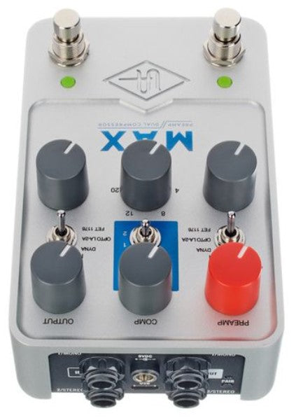 Universal Audio UAFX Max Preamp Dual Comp Pedal Compresor 8