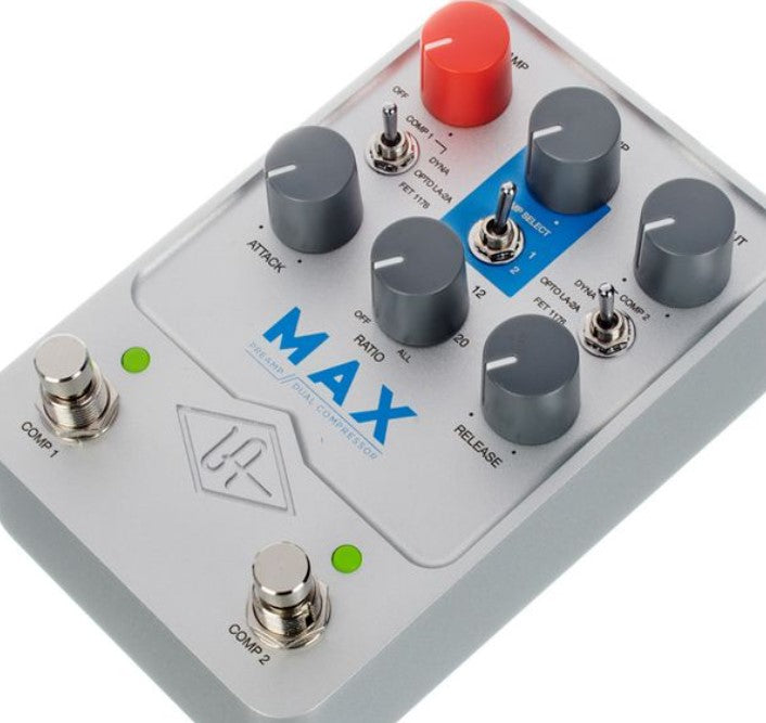 Universal Audio UAFX Max Preamp Dual Comp Pedal Compresor 11