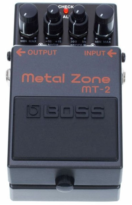 Boss MT2 Metal Zone Pedal Distorsión 3