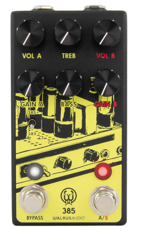 Walrus 385 MKII Yellow Pedal Overdrive 1