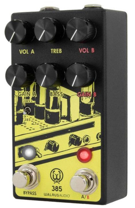 Walrus 385 MKII Yellow Pedal Overdrive 3