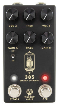 Walrus 385 MKII Black Pedal Overdrive 1