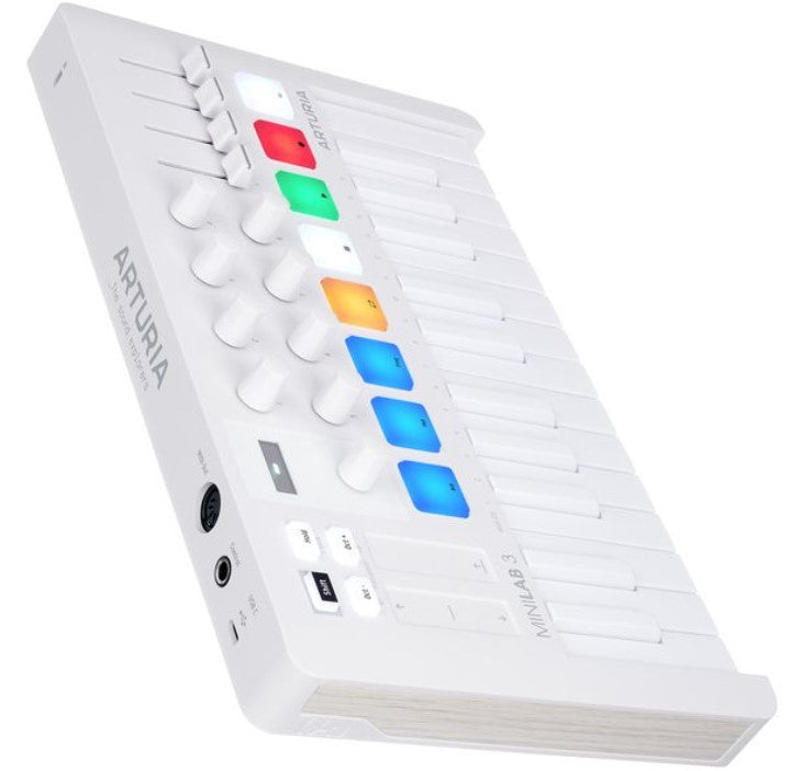 Arturia Minilab 3 Alpine White Teclado Controlador 25 Teclas 5