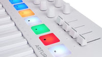 Arturia Minilab 3 Alpine White Teclado Controlador 25 Teclas 12