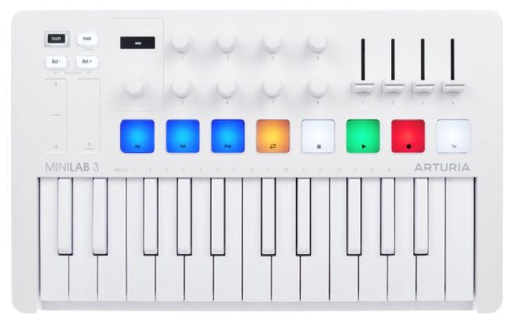 Arturia Minilab 3 Alpine White Teclado Controlador 25 Teclas 14