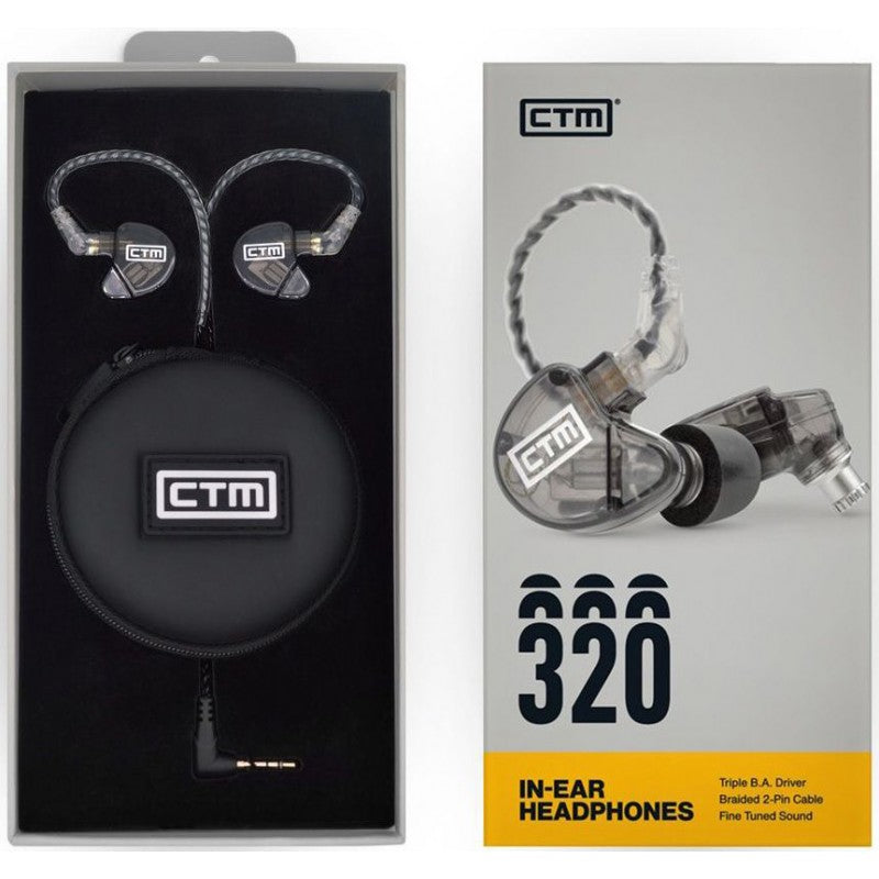 CTM CE320 CL Auriculares Inear Monitorización Clear 4