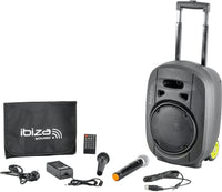 Ibiza Sound Port 8 VHF MKII TWS Sistema de Sonido Portátil 1X8 4