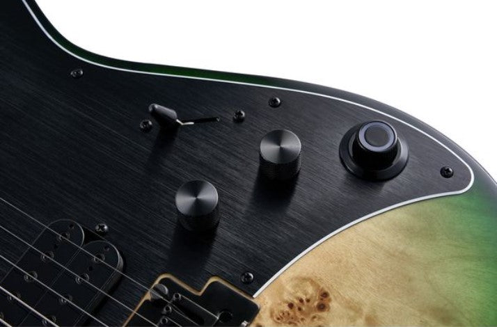 Mooer GTRS M810 GRB Guitarra Eléctrica con Efectos Green Burst 6