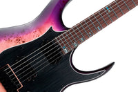 Mooer GTRS M810 PRB Guitarra Eléctrica con Efectos Purple Burst 4