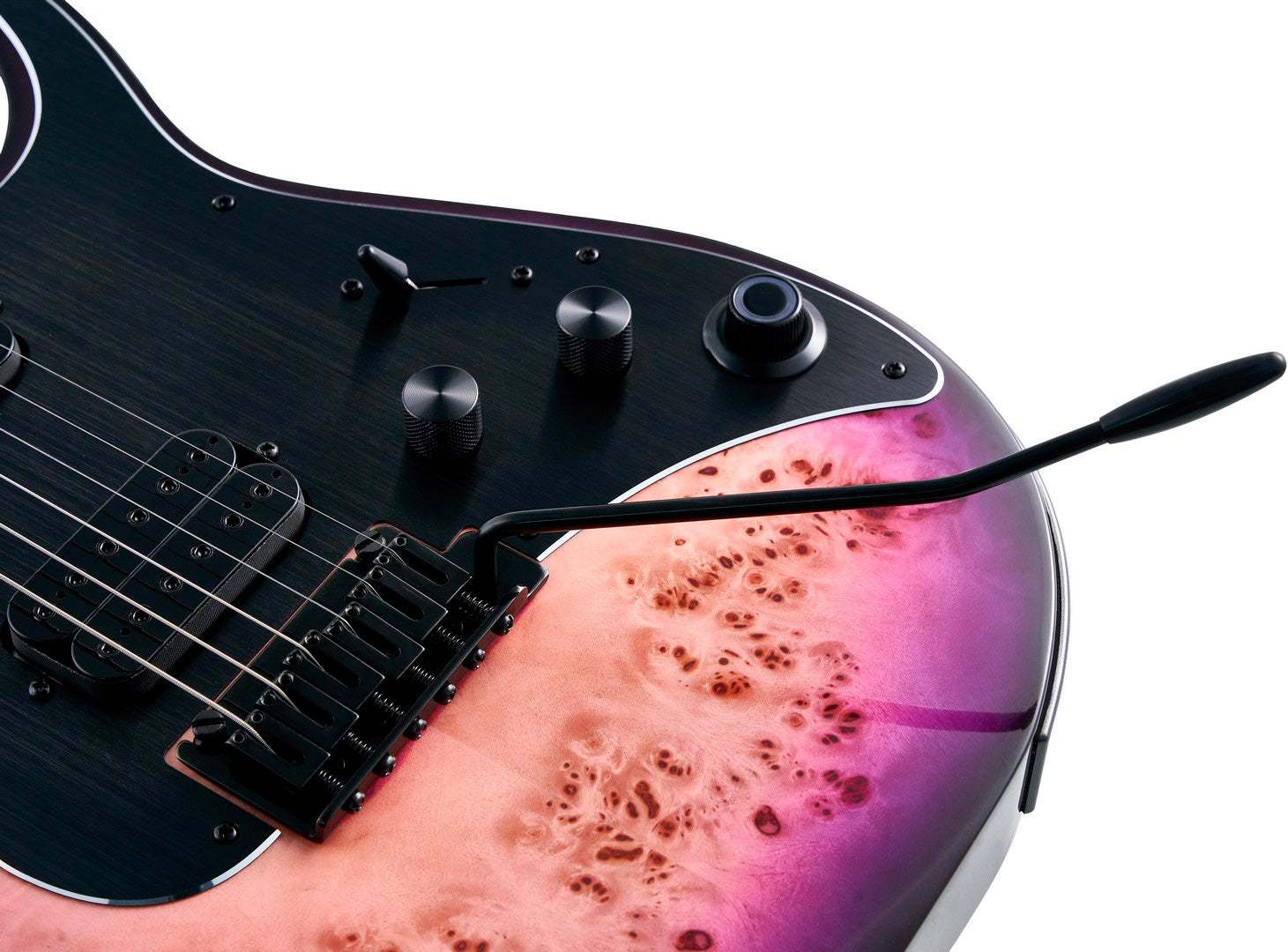 Mooer GTRS M810 PRB Guitarra Eléctrica con Efectos Purple Burst 5