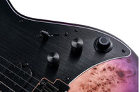 Mooer GTRS M810 PRB Guitarra Eléctrica con Efectos Purple Burst 6