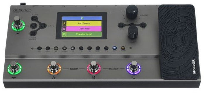 Mooer GE200 Pro Pedalera Multiefectos 10