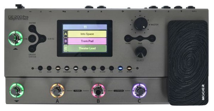 Mooer GE200 Pro Pedalera Multiefectos 7