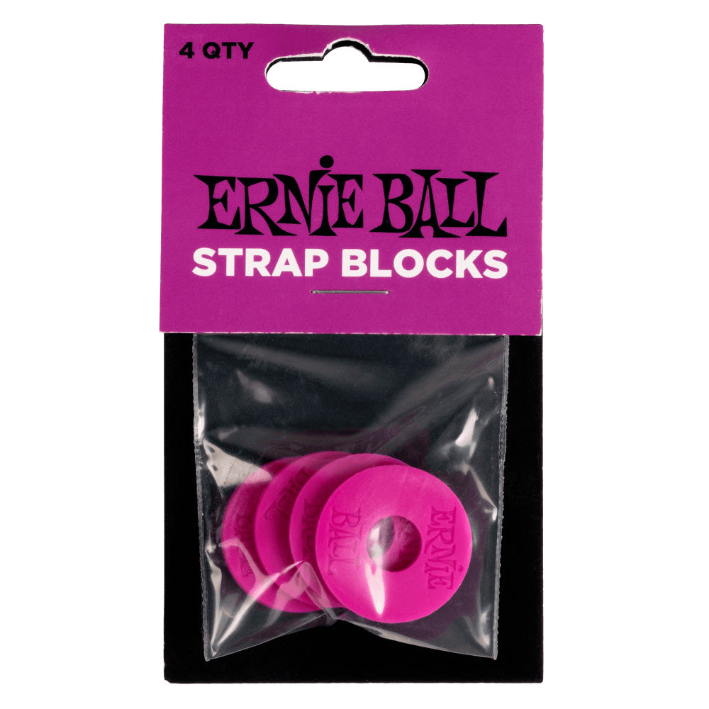 Ernie Ball 5618 Strap Block 4 Enganches Correa Púrpura 1