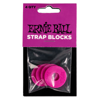 Ernie Ball 5618 Strap Block 4 Enganches Correa Púrpura 1