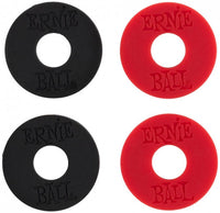 Ernie Ball 4603 Strap Block 4 Enganches Correa Rojo y Negro 2