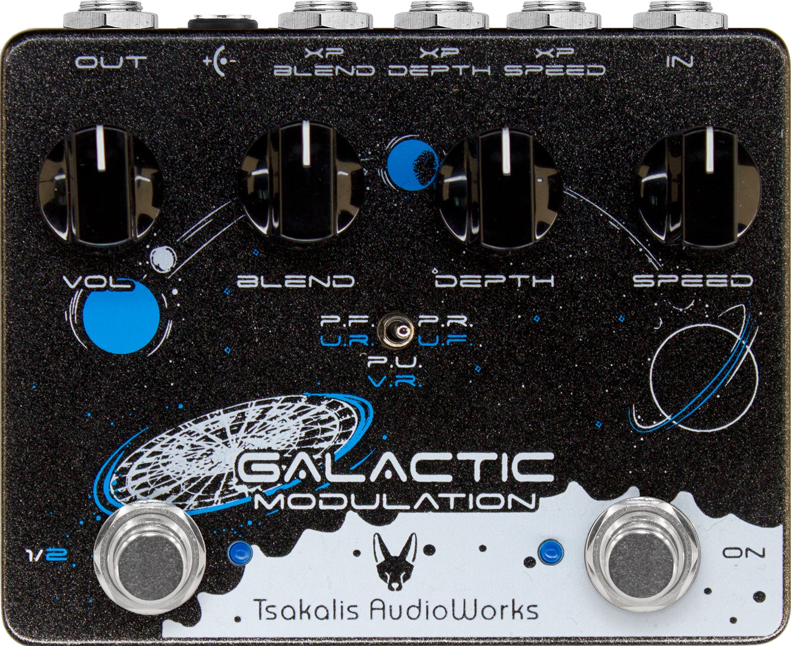 Tsakalis Audioworks Galactic Pedal Modulación 1