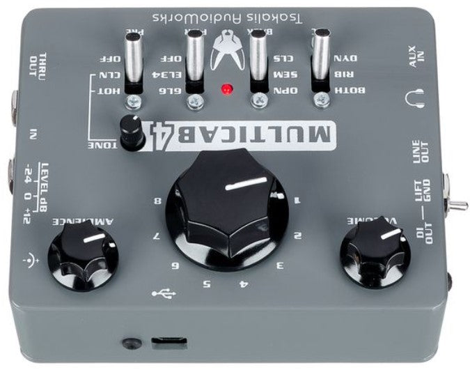 Tsakalis Audioworks Multicab 4 Pedal Preamplificador 8