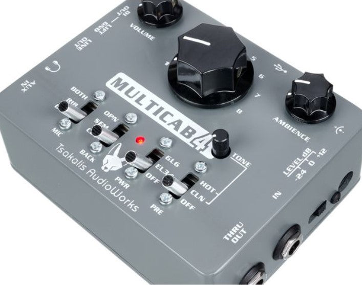 Tsakalis Audioworks Multicab 4 Pedal Preamplificador 13