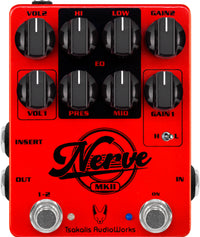 Tsakalis Audioworks Nerve MKII Pedal Distorsión 1