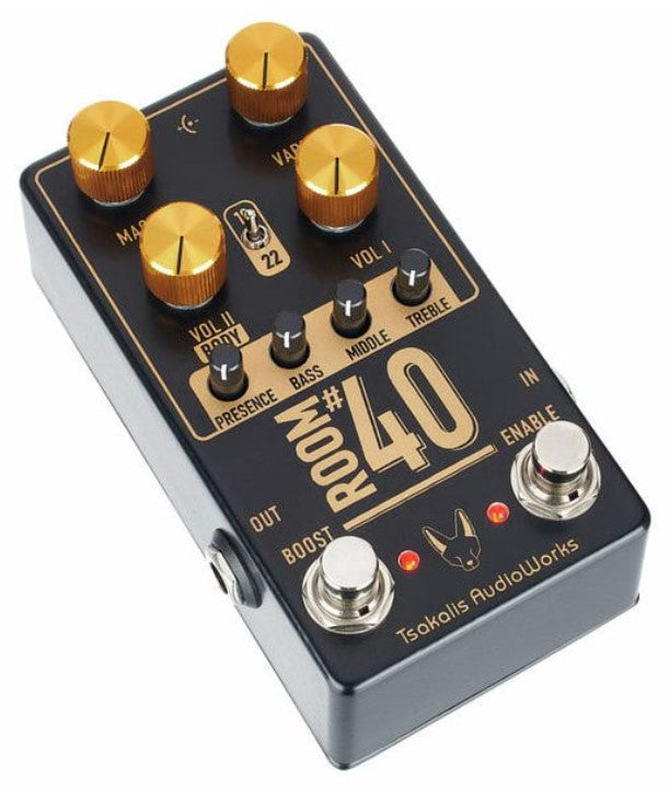 Tsakalis Audioworks Room 40 Pedal Overdrive 2